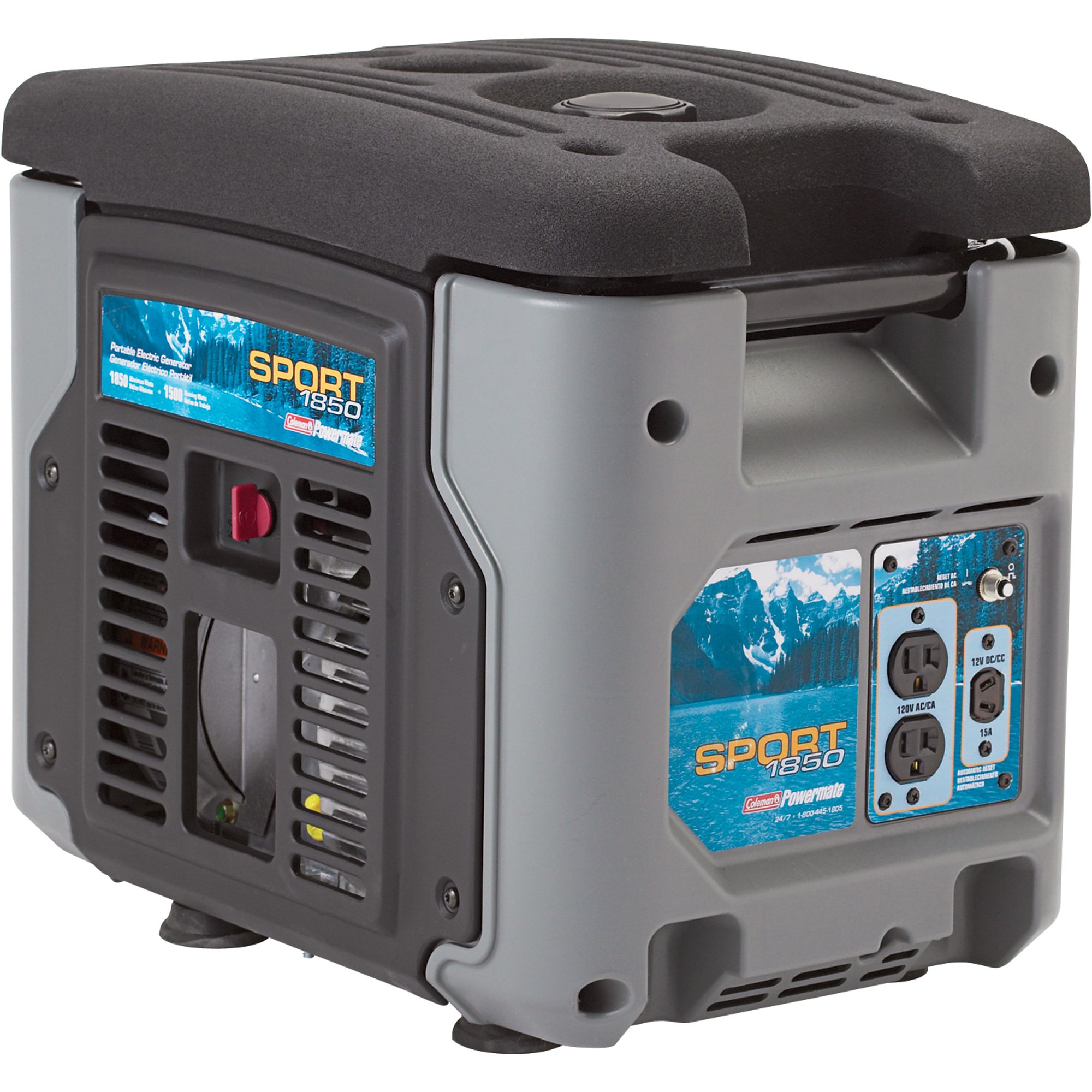 Coleman Sport Generator — 3.5 HP, 1850 Watt, Gasoline, Model# PM0401856